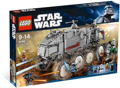 LEGO Set-Clone Turbo Tank-Star Wars / Star Wars Clone Wars-8098-1-Creative Brick Builders